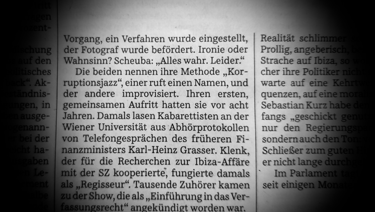 SZ Korruptionsjazz 1