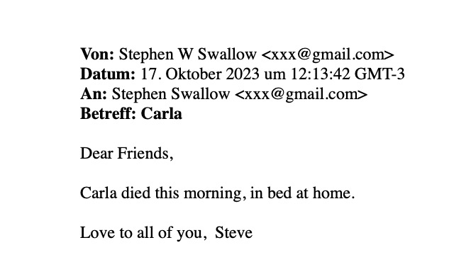 Steve Swallow Carla Tod   1